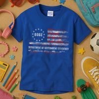 Doge Department Of Government Efficiency D.O.G.E Kids T-Shirt thumb 3
