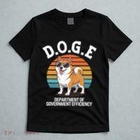 Doge Department Of Government Efficiency Cute Shiba Inu Dog T-Shirt thumb 5
