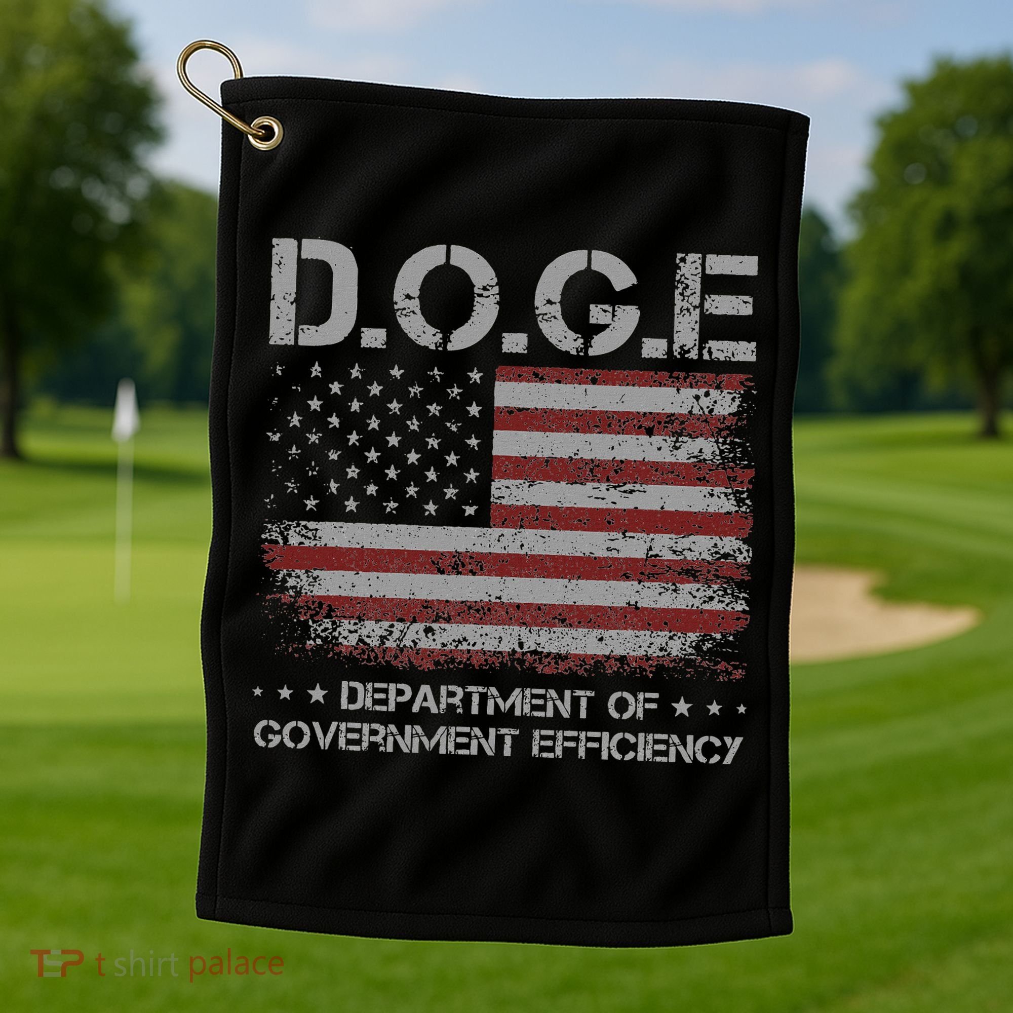 Doge Department Of Government Efficiency  Doge Golf Towel