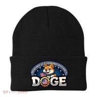 Doge Department Of Government Efficiency Beanie thumb 0