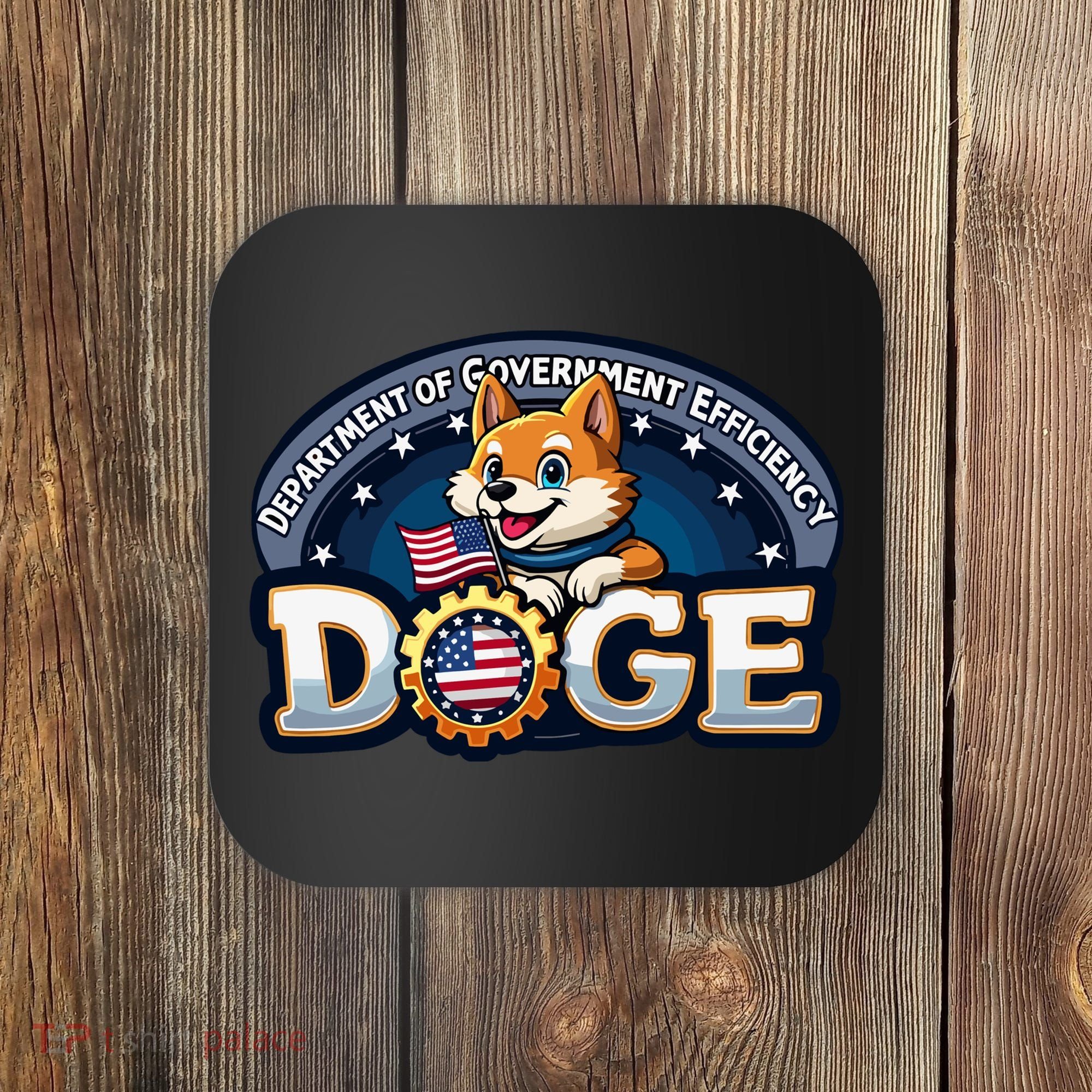 Doge Department Of Government Efficiency Coaster