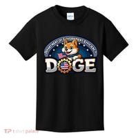 Doge Department Of Government Efficiency Kids T-Shirt thumb 0