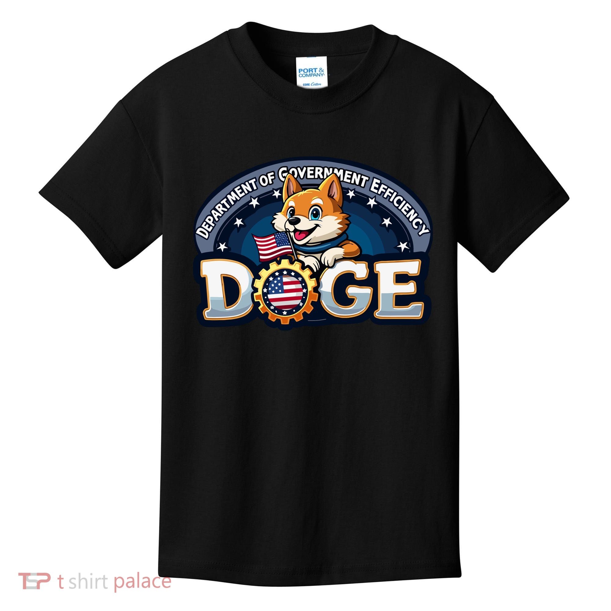 Doge Department Of Government Efficiency Kids T-Shirt
