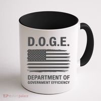 Doge Department Of Government Efficiency Coffee Mug thumb 1