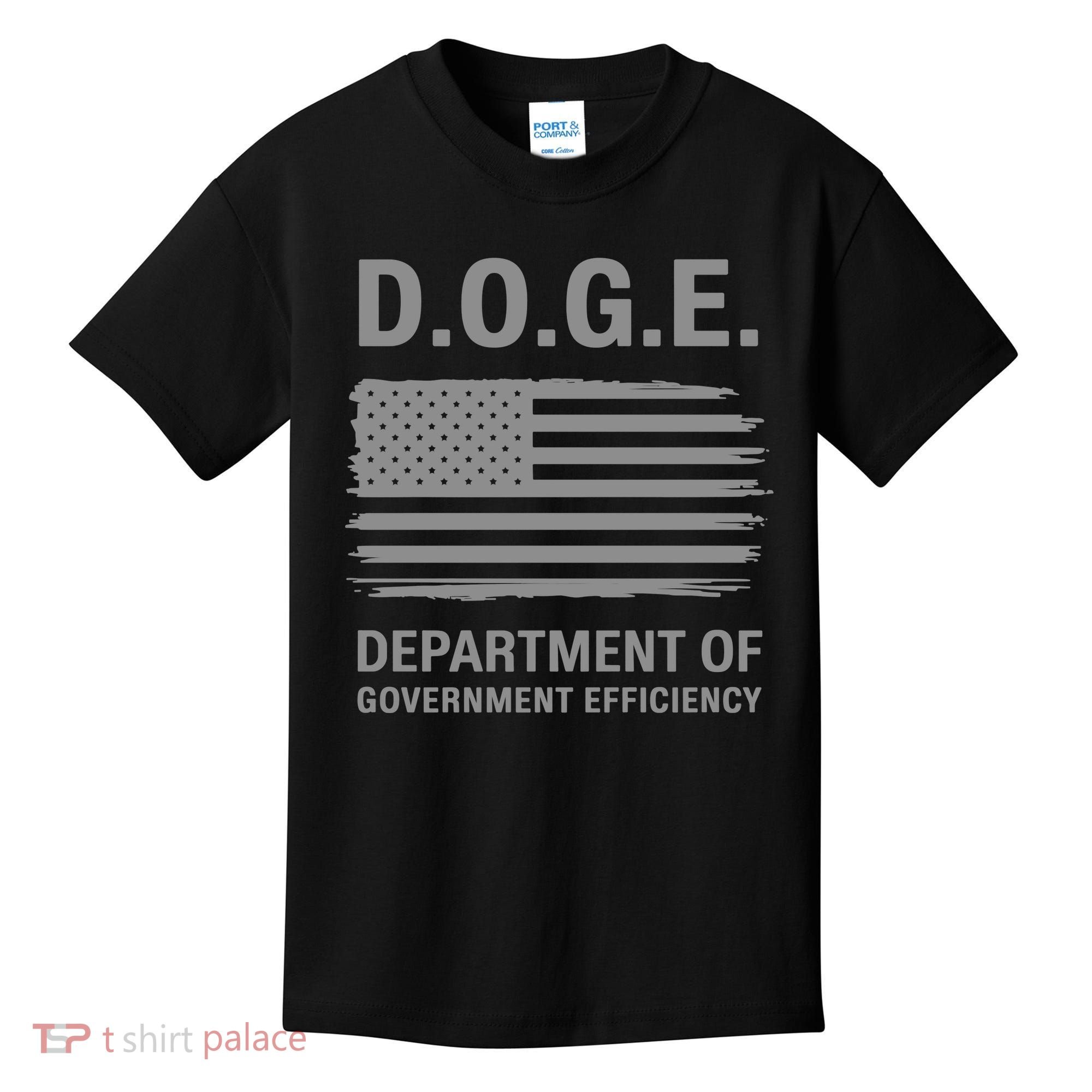 Doge Department Of Government Efficiency Kids T-Shirt