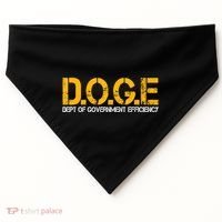 Doge Department Of Government Efficiency USA-Made Doggie Bandana thumb 0