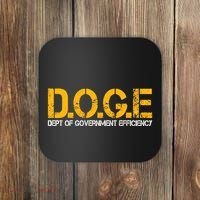 Doge Department Of Government Efficiency Coaster thumb 0