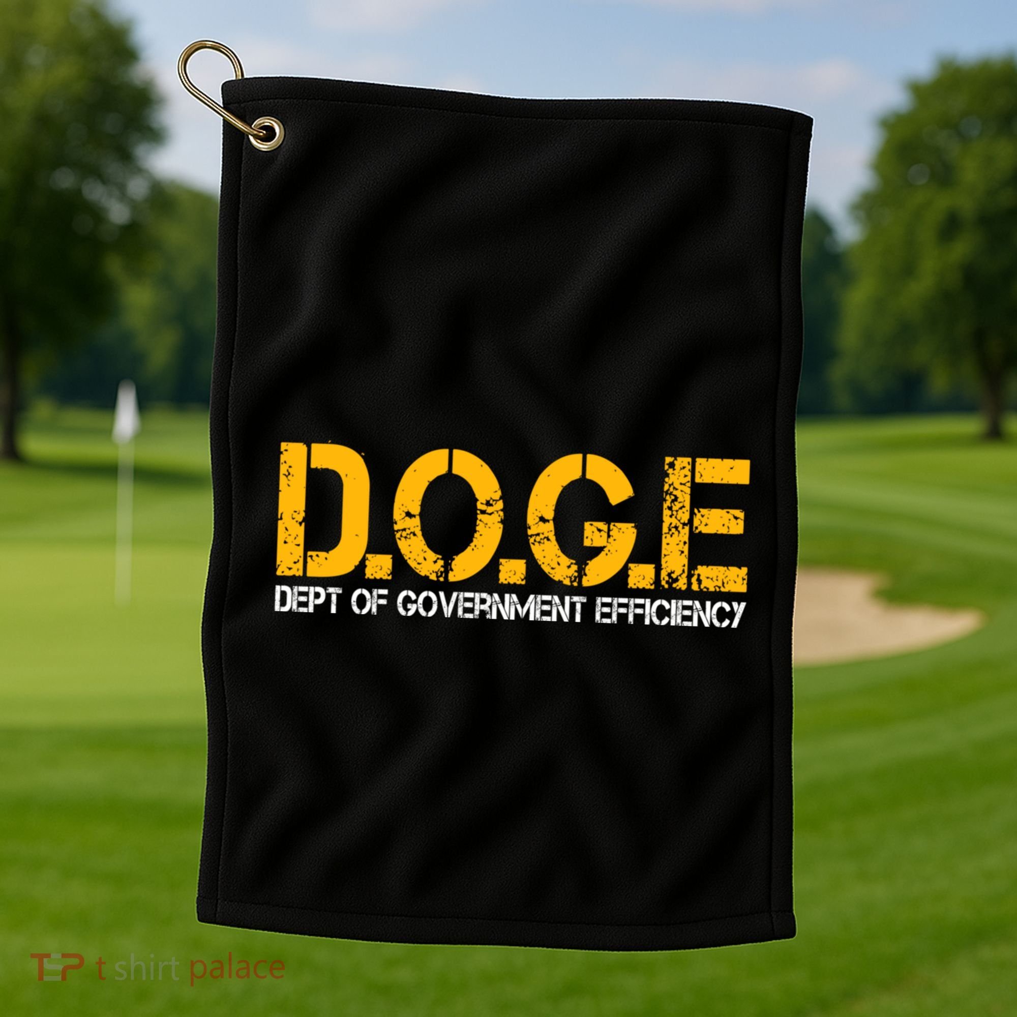 Doge Department Of Government Efficiency Golf Towel