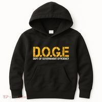 Doge Department Of Government Efficiency Kids Hoodie thumb 0