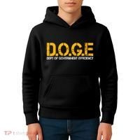 Doge Department Of Government Efficiency Kids Hoodie thumb 4