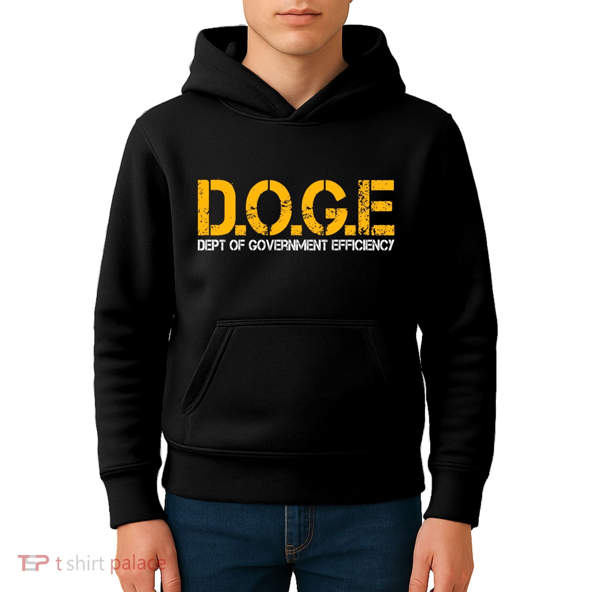 Doge Department Of Government Efficiency Kids Hoodie
