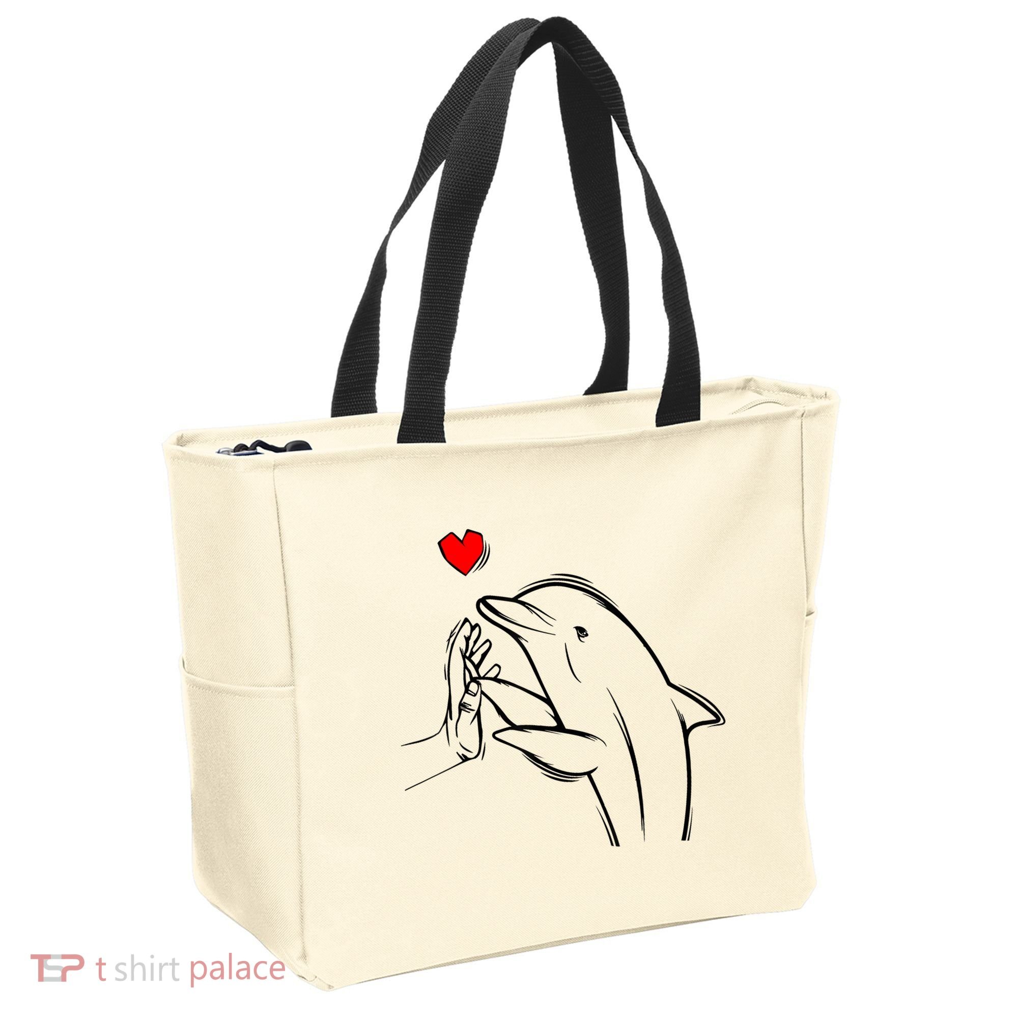 Dolphin Tote Bag