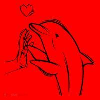 Dolphin Santa Hat thumb 1