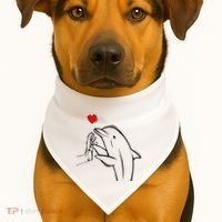 Dolphin USA-Made Doggie Bandana thumb 1