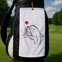 Dolphin Golf Towel thumb 2
