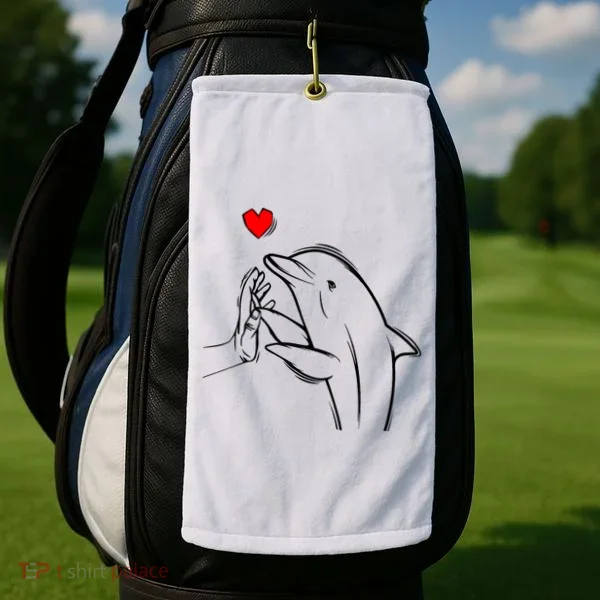 Dolphin Golf Towel