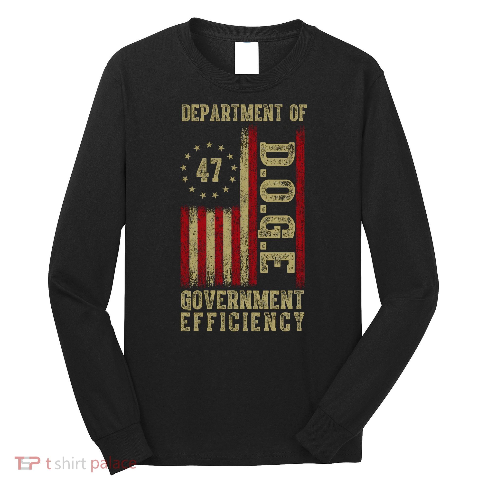 Doge Department Of Government Efficiency Long Sleeve Shirt
