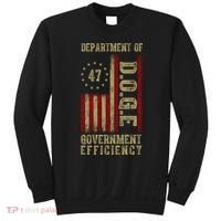 Doge Department Of Government Efficiency Sweatshirt thumb 0