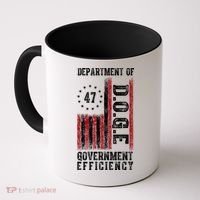 Doge Department Of Government Efficiency Coffee Mug thumb 0