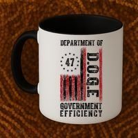 Doge Department Of Government Efficiency Coffee Mug thumb 2