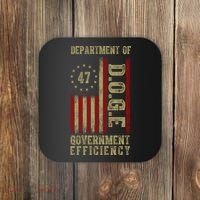 Doge Department Of Government Efficiency Coaster thumb 0