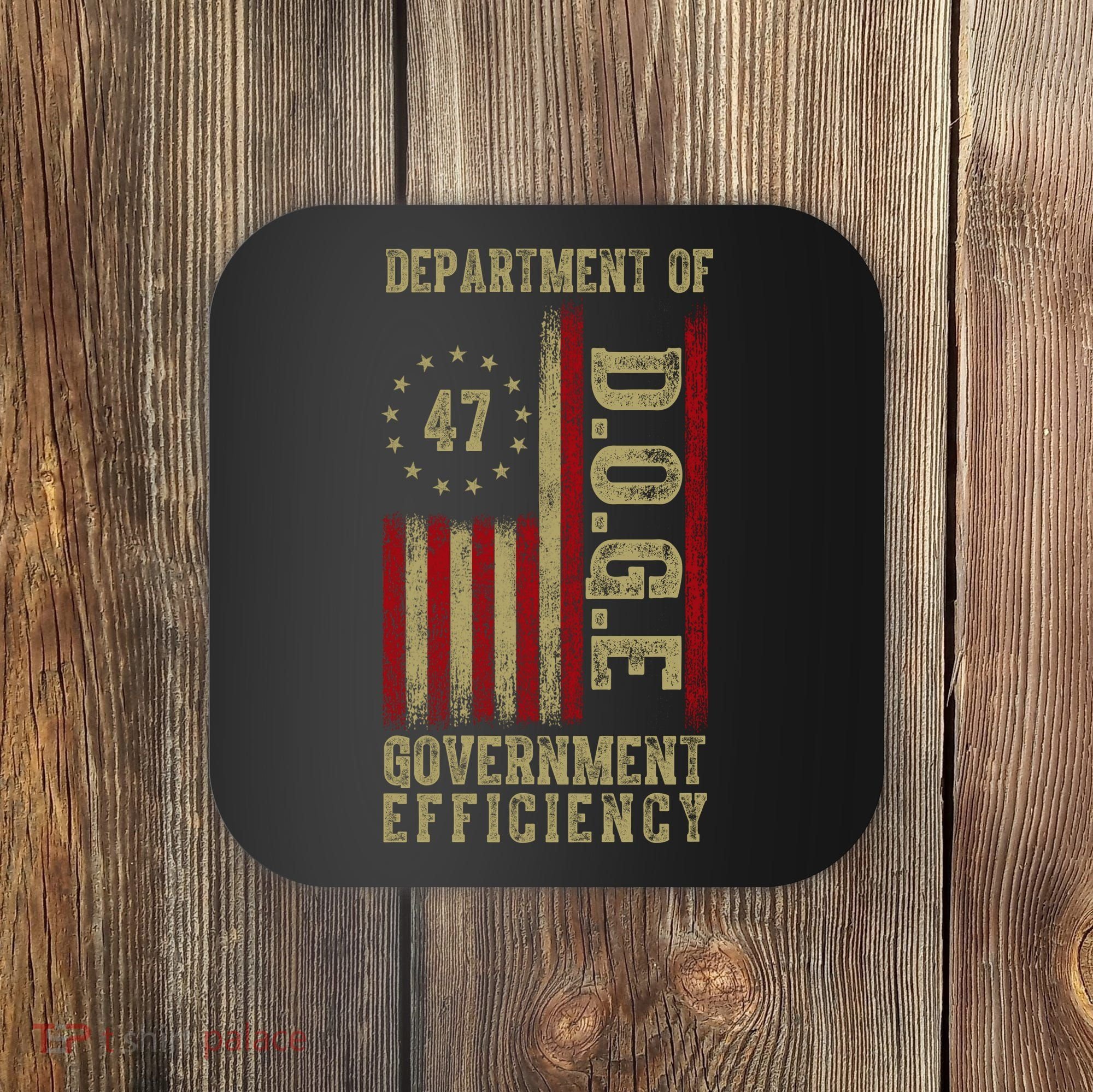 Doge Department Of Government Efficiency Coaster
