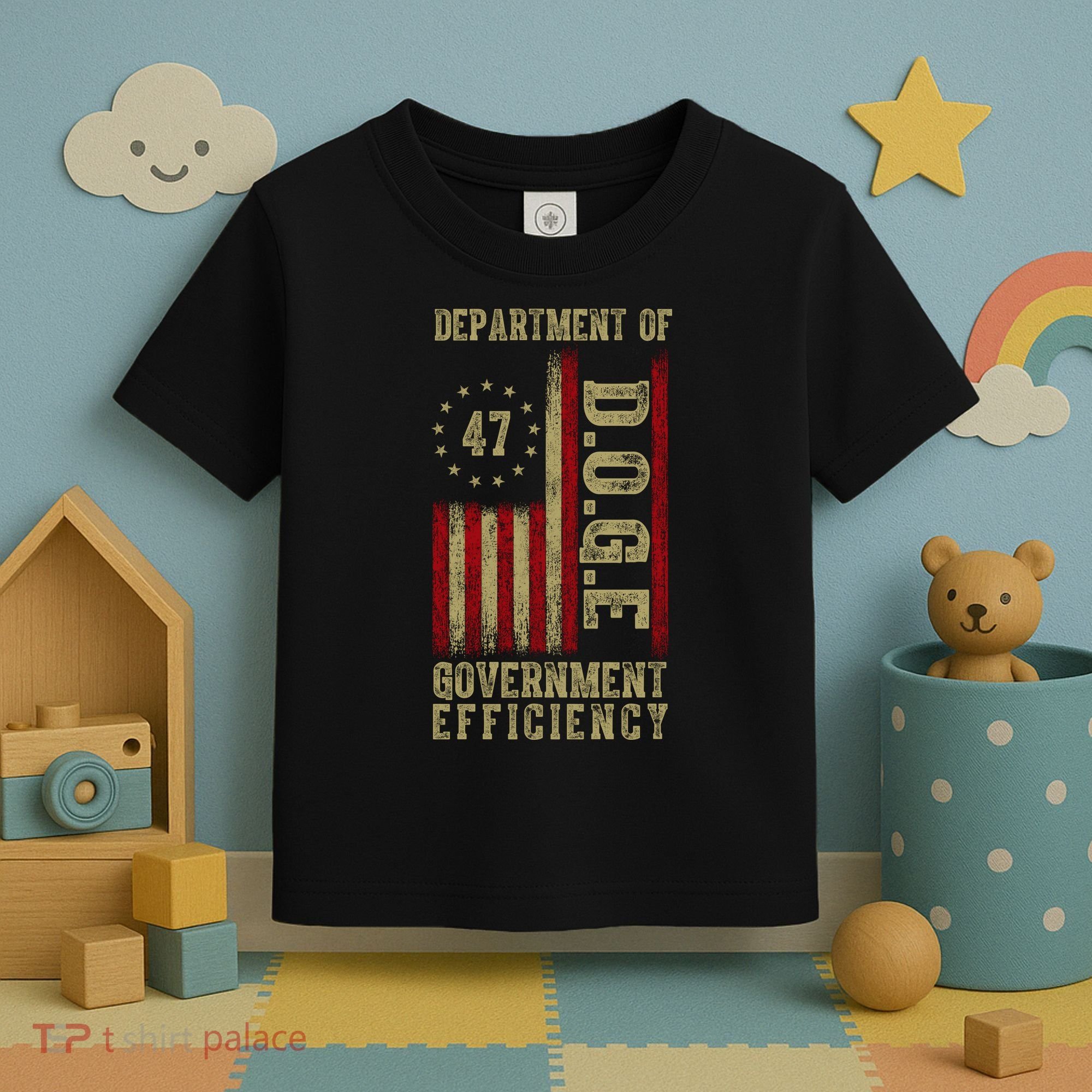 Doge Department Of Government Efficiency Toddler T-Shirt