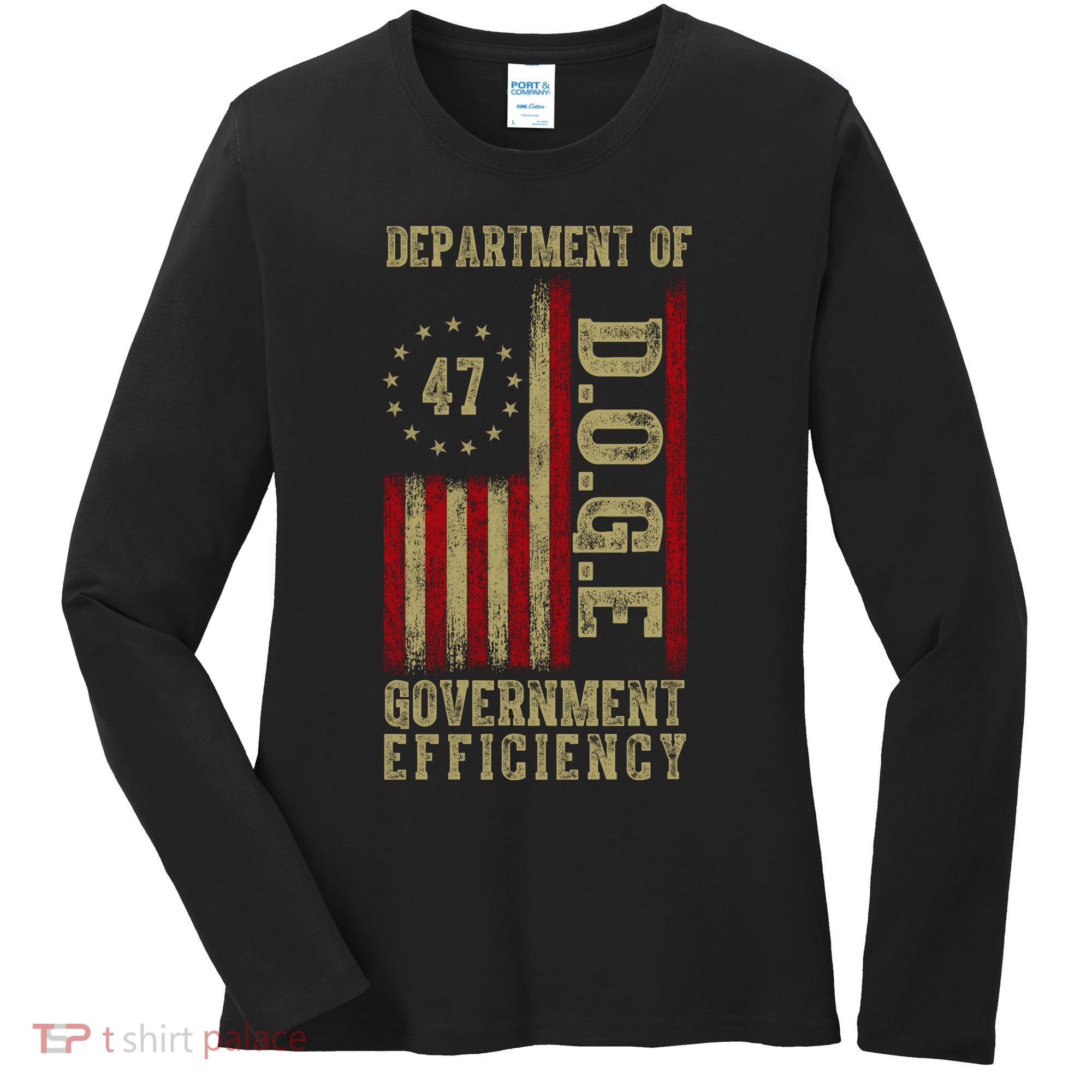 Doge Department Of Government Efficiency Women's Long Sleeve Shirt