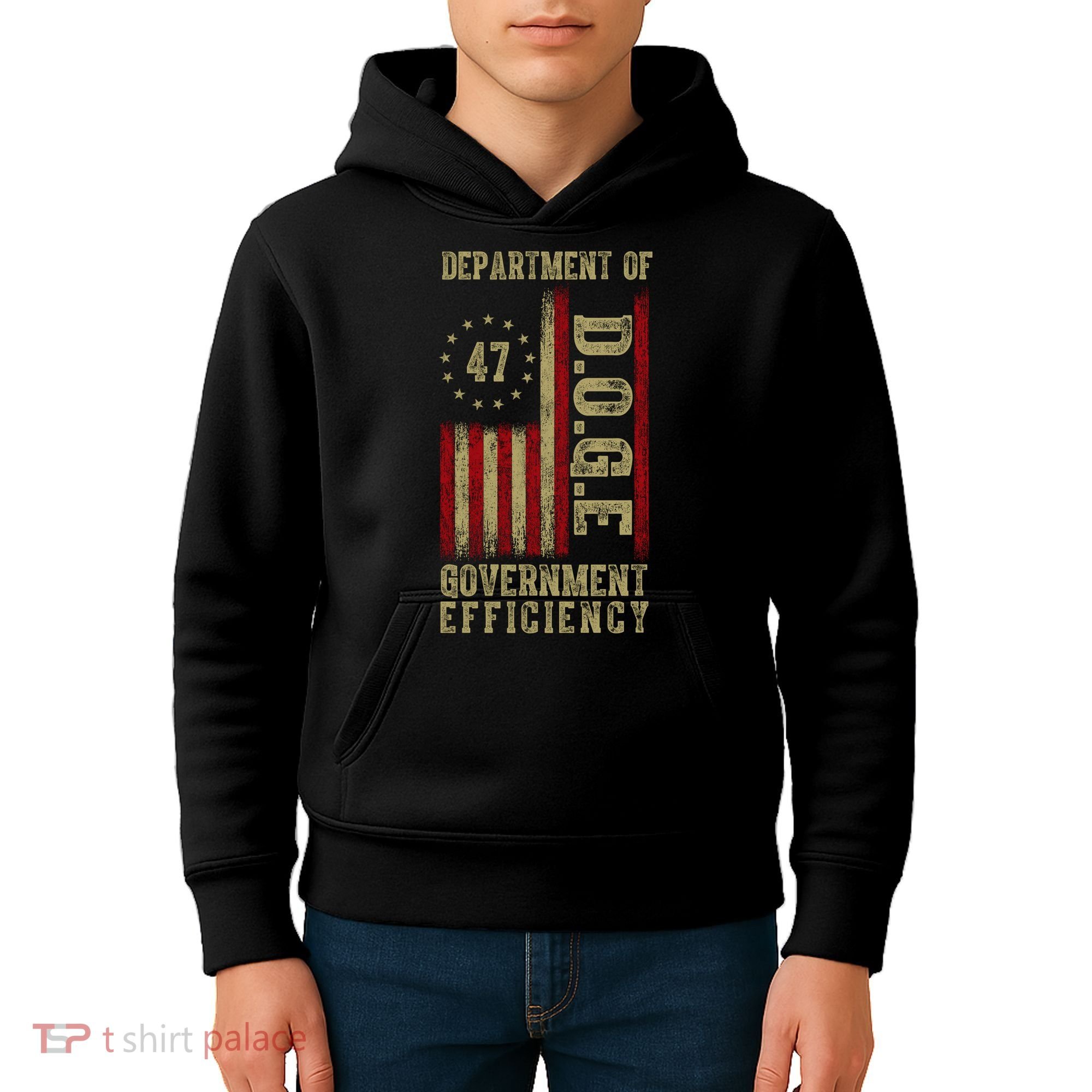 Doge Department Of Government Efficiency Kids Hoodie