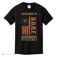 Doge Department Of Government Efficiency Kids T-Shirt thumb 0