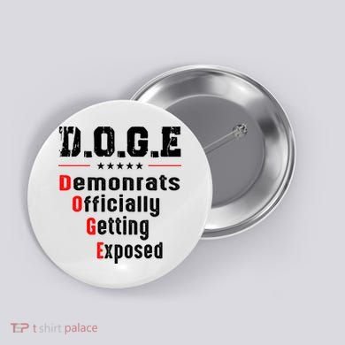 Doge Democrats Officially Getting Exposed Button