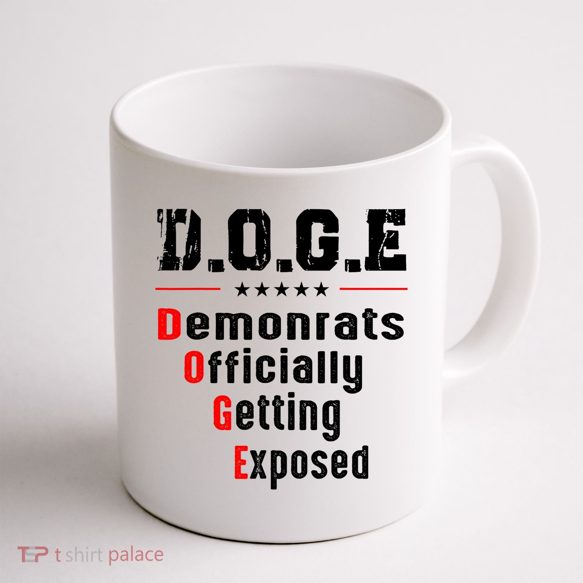 Doge Democrats Officially Getting Exposed Coffee Mug
