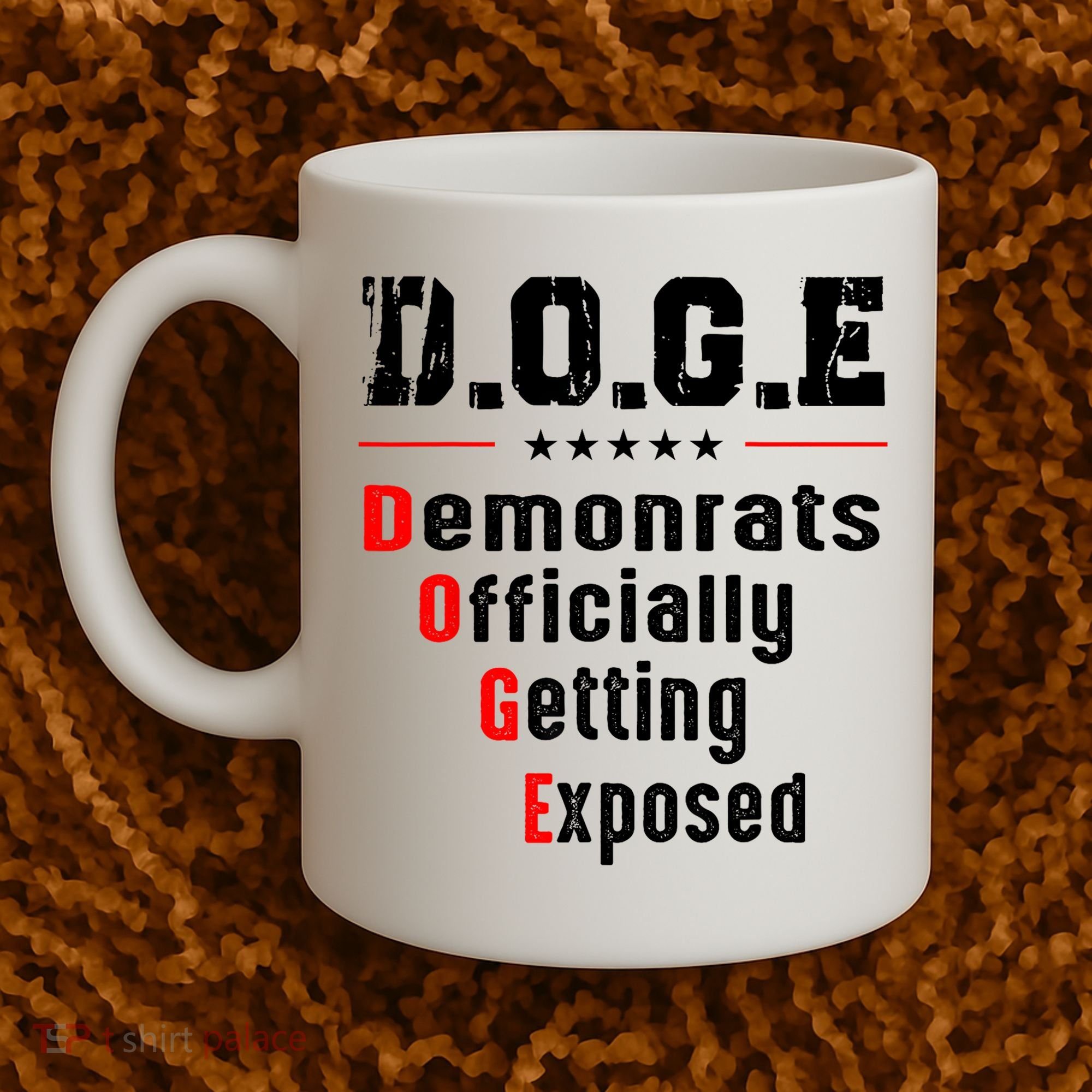 Doge Democrats Officially Getting Exposed Coffee Mug