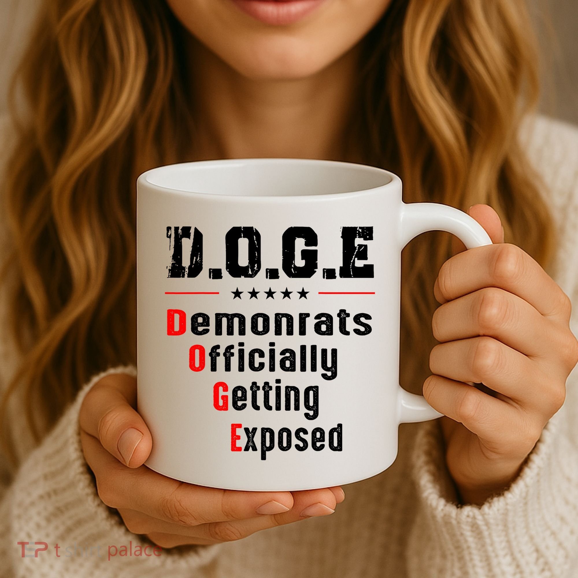 Doge Democrats Officially Getting Exposed Coffee Mug