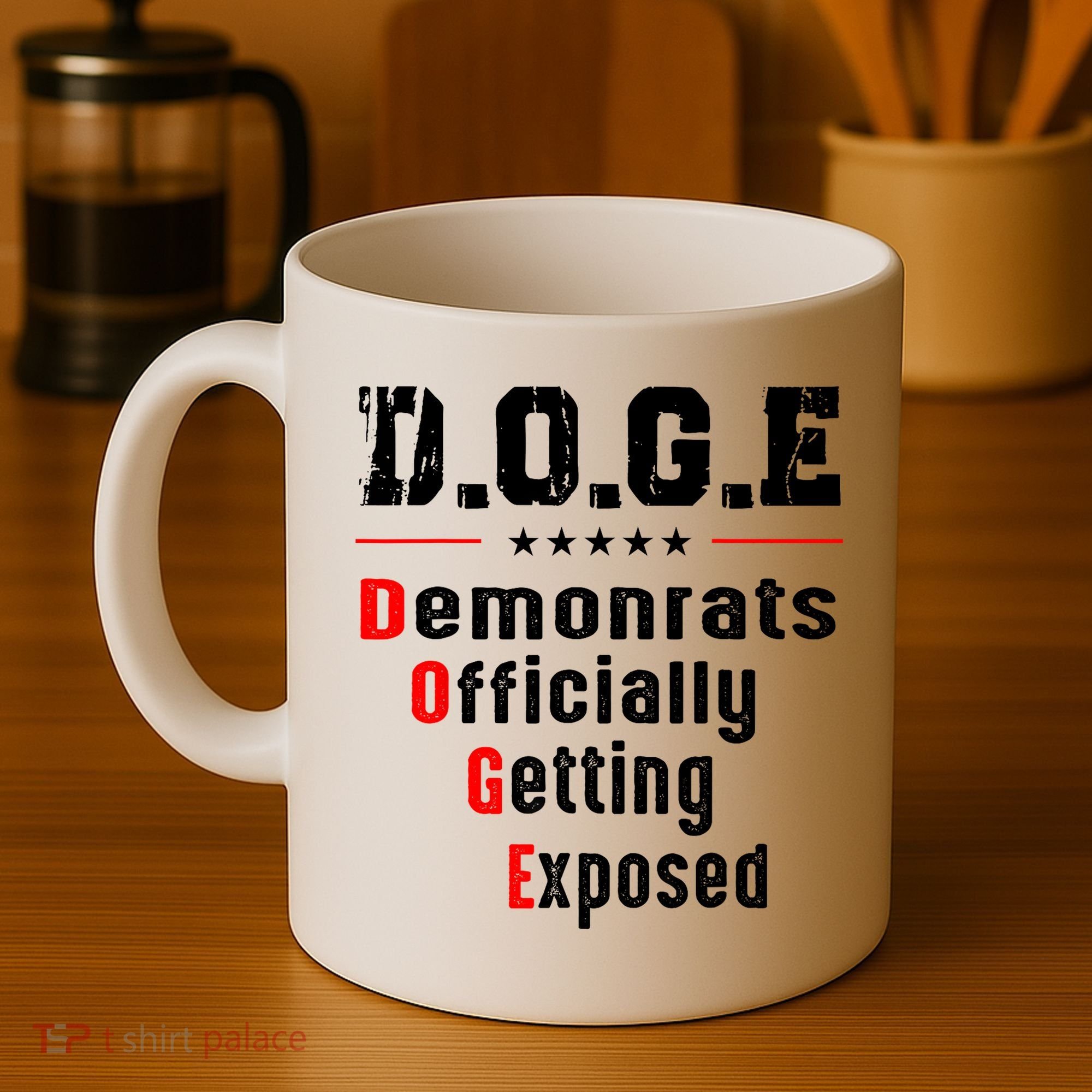 Doge Democrats Officially Getting Exposed Coffee Mug