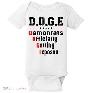 Doge Democrats Officially Getting Exposed Baby Bodysuit