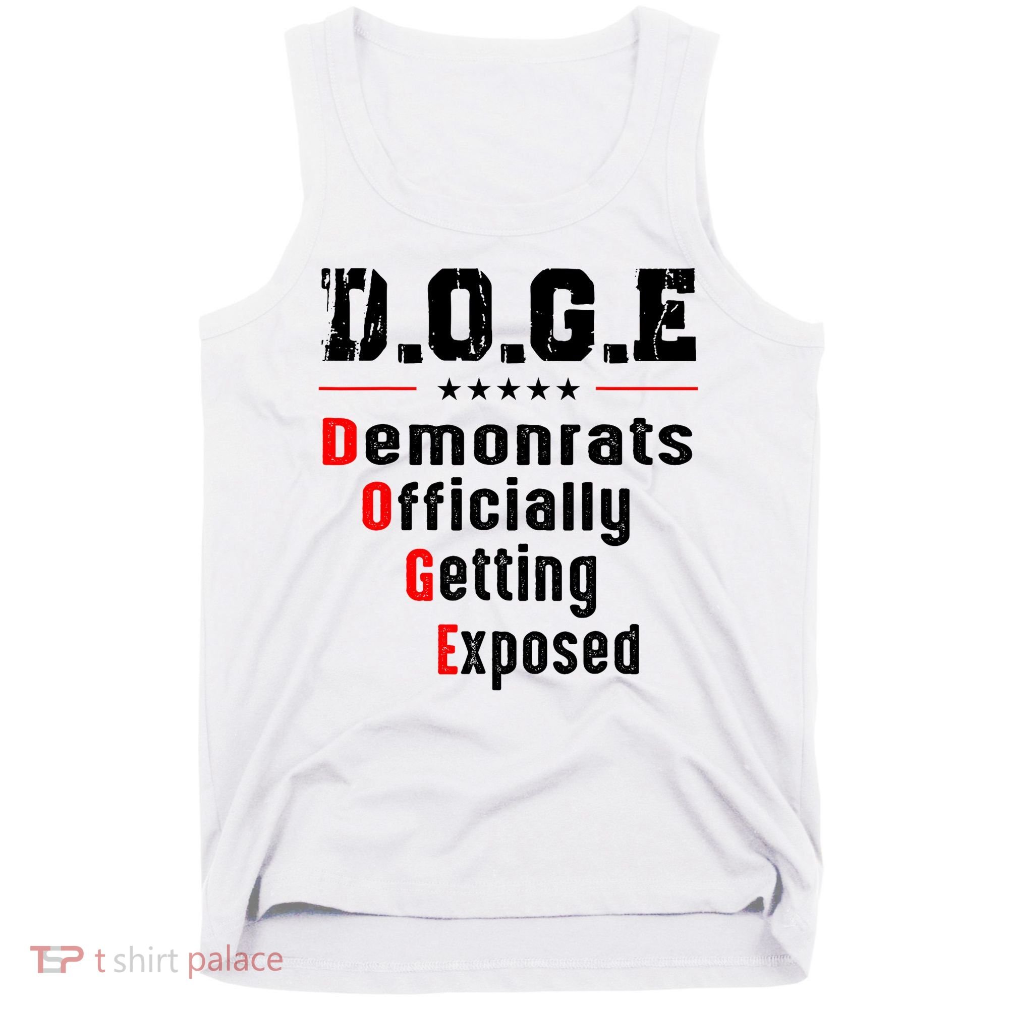 Doge Democrats Officially Getting Exposed Tank Top