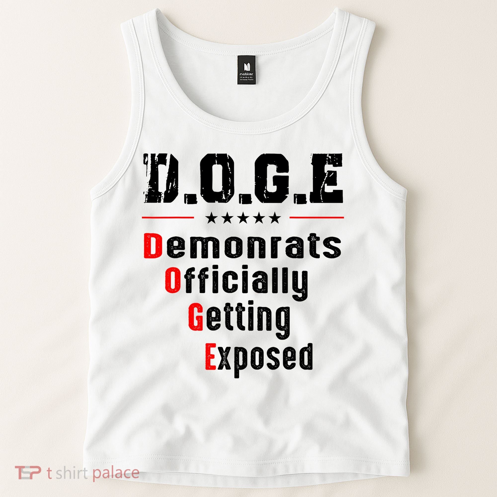 Doge Democrats Officially Getting Exposed Tank Top