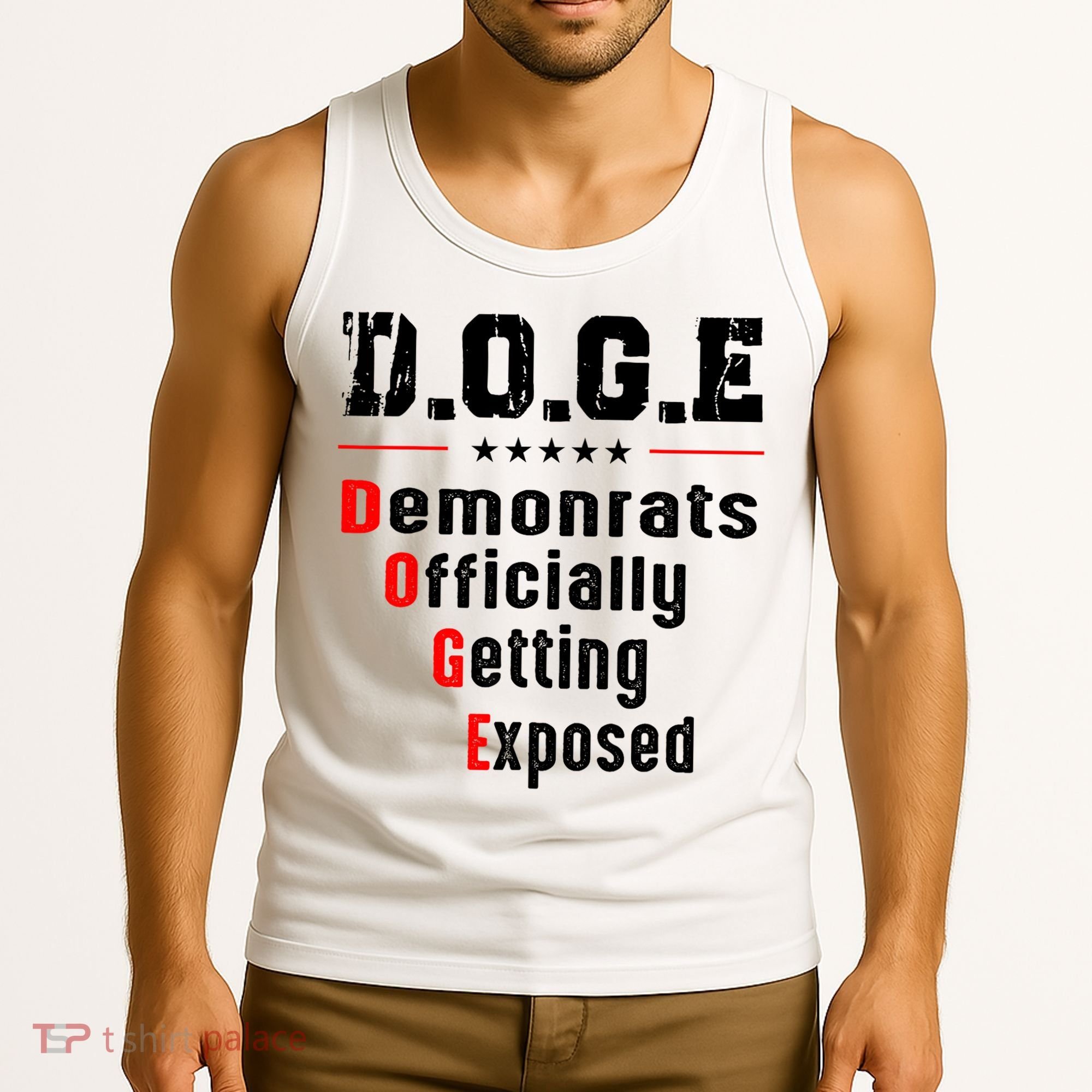 Doge Democrats Officially Getting Exposed Tank Top