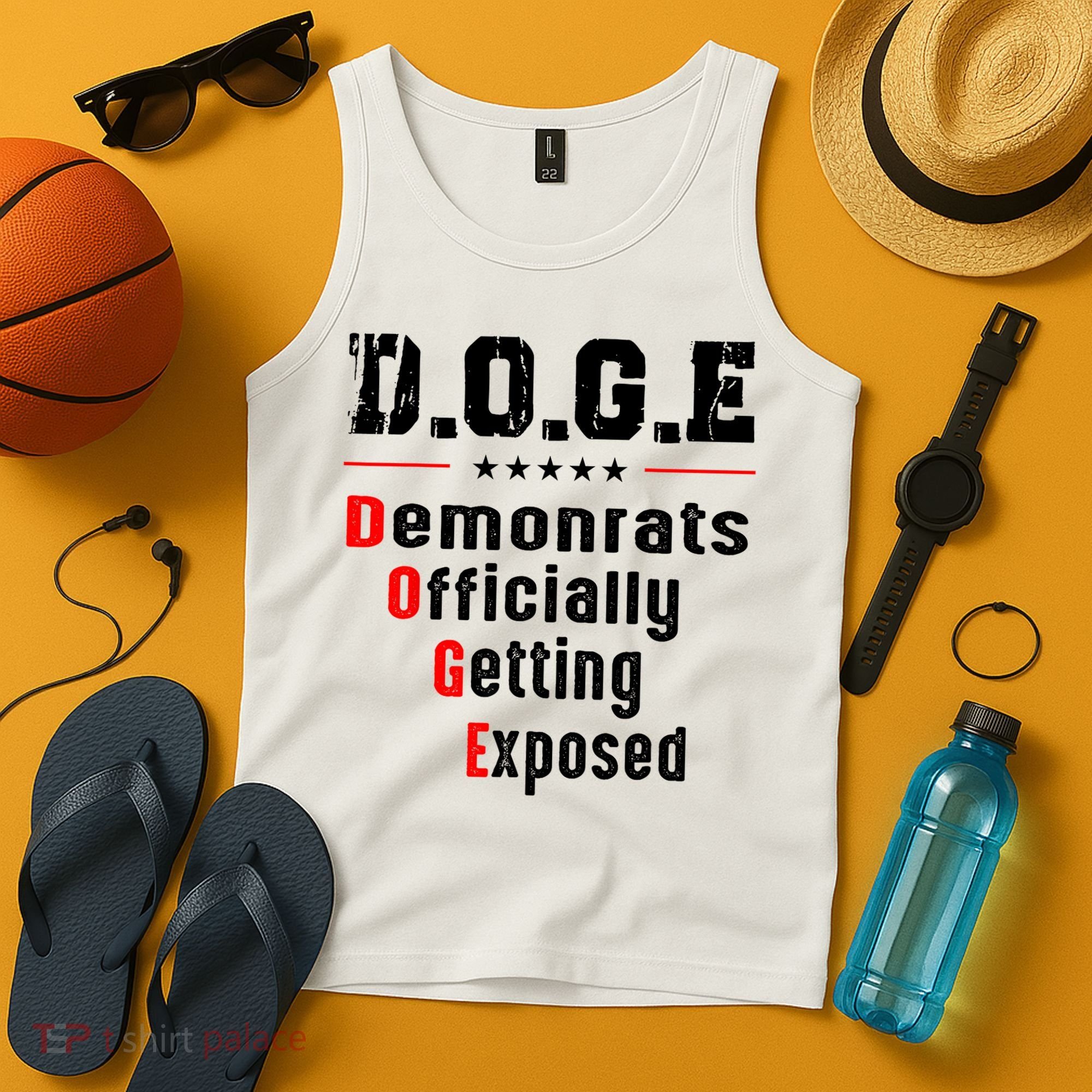 Doge Democrats Officially Getting Exposed Tank Top