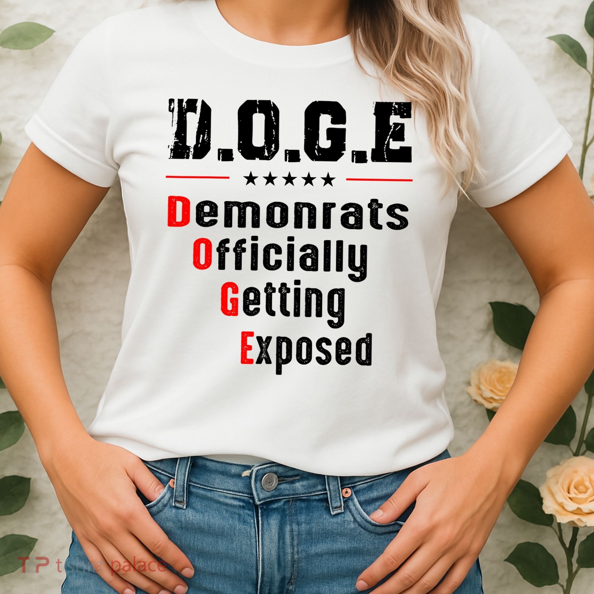 Doge Democrats Officially Getting Exposed Women's T-Shirt