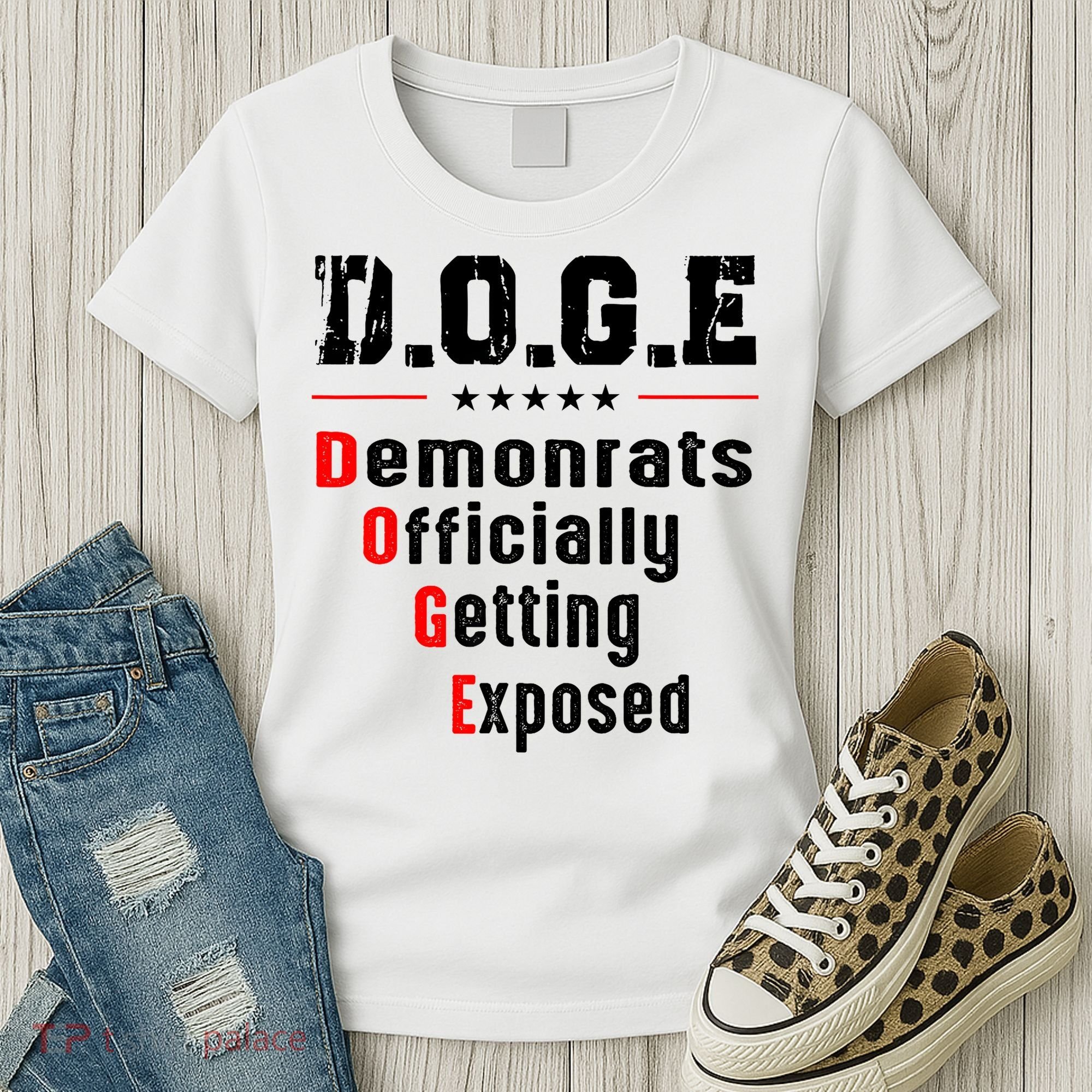 Doge Democrats Officially Getting Exposed Women's T-Shirt