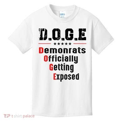 Doge Democrats Officially Getting Exposed Kids T-Shirt