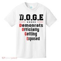 Doge Democrats Officially Getting Exposed Kids T-Shirt thumb 0