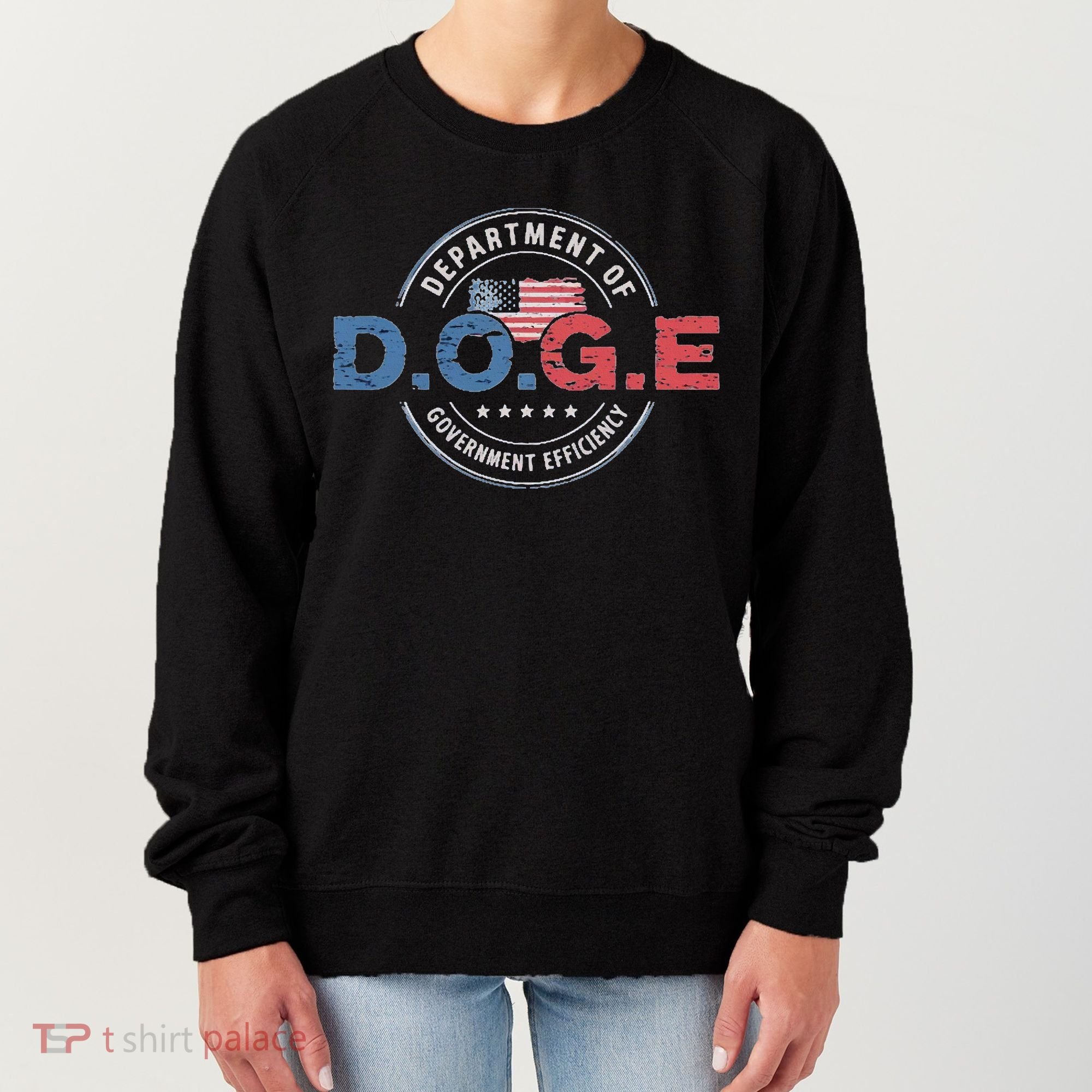 D.O.G.E. Department Of Government Efficiency Doge Women's Sweatshirt
