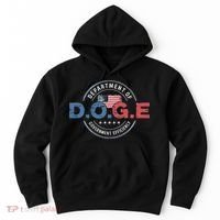 D.O.G.E. Department Of Government Efficiency Doge Hoodie thumb 0