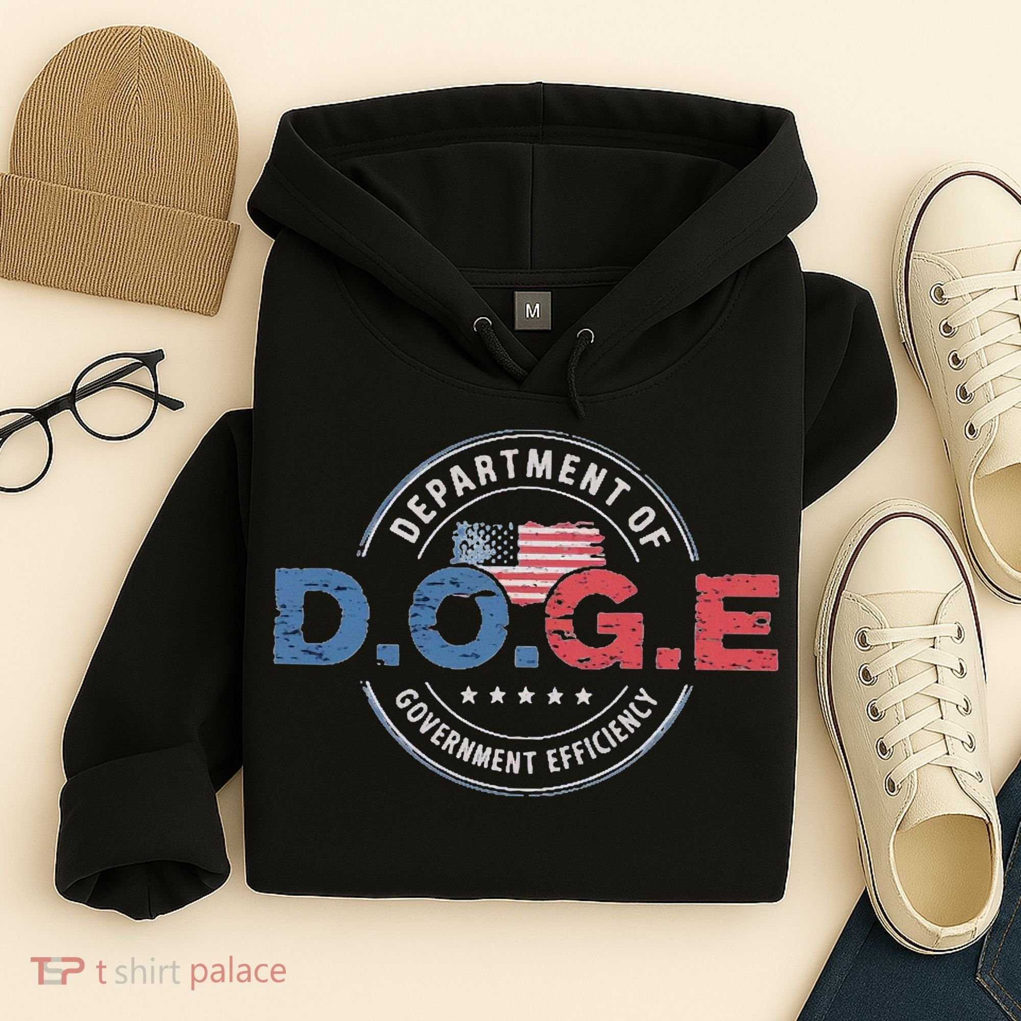 D.O.G.E. Department Of Government Efficiency Doge Hoodie