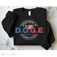 D.O.G.E. Department Of Government Efficiency Doge Sweatshirt thumb 2