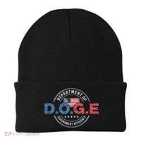D.O.G.E. Department Of Government Efficiency Doge Beanie thumb 0