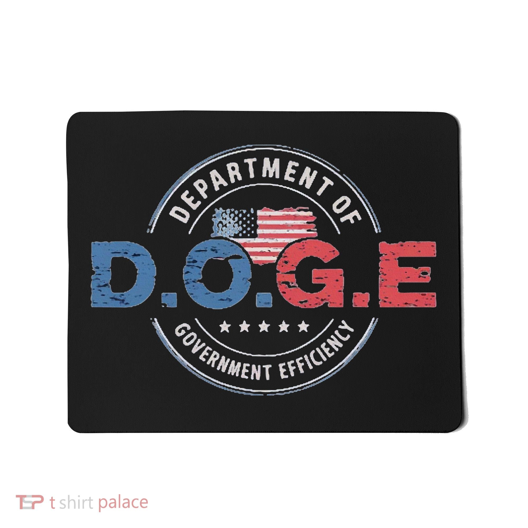 D.O.G.E. Department Of Government Efficiency Doge Mousepad